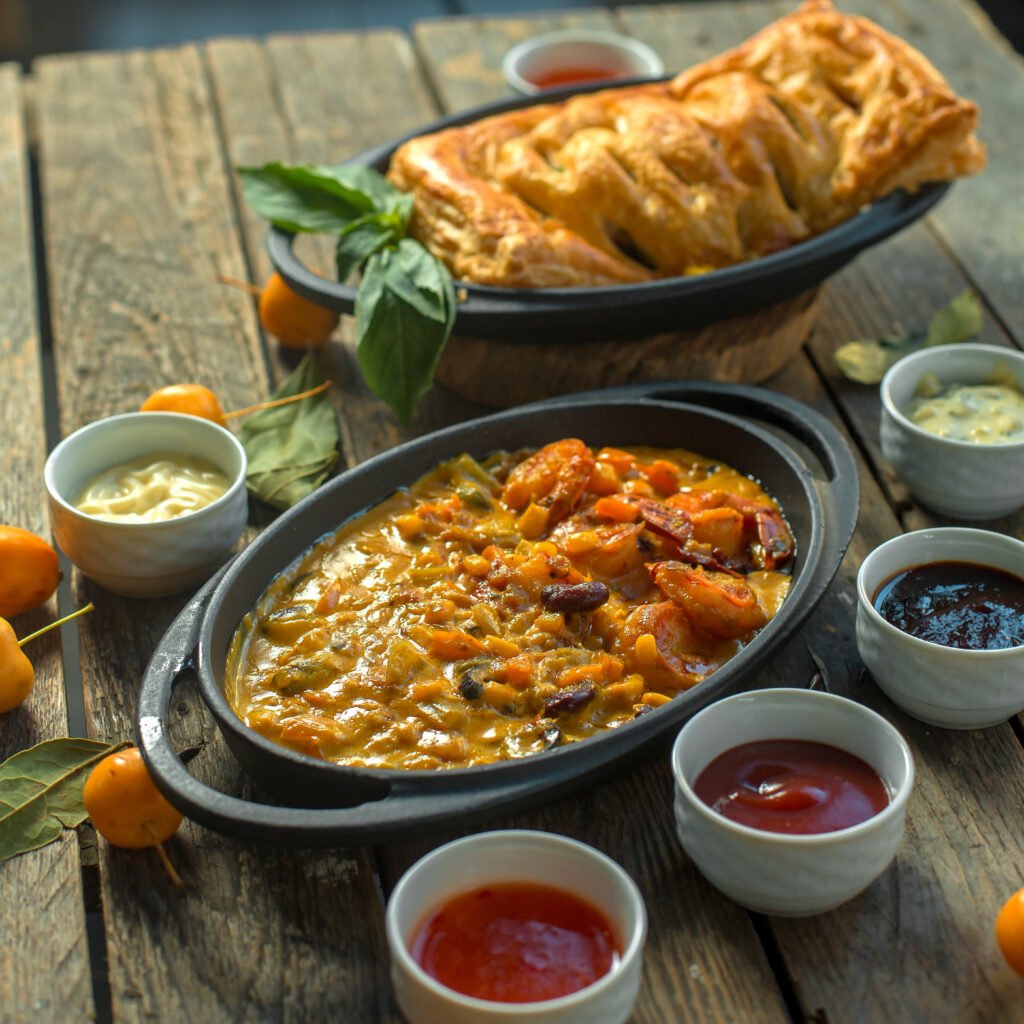 side view casserole with saucesjpg